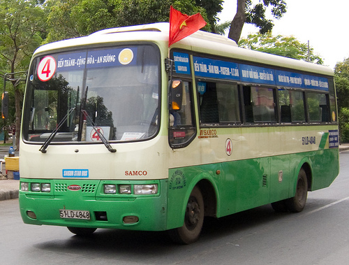 Visiter Ho Chi Minh Ville en bus public