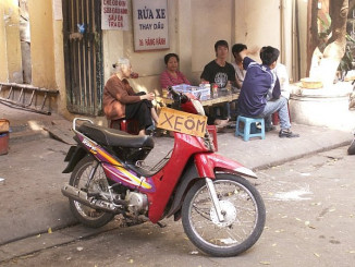 moto taxi au Vietnam
