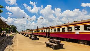 Train de Bangkok à Ayutthaya
