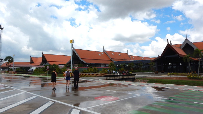 L’aéroport international de Siem Reap au Cambodge