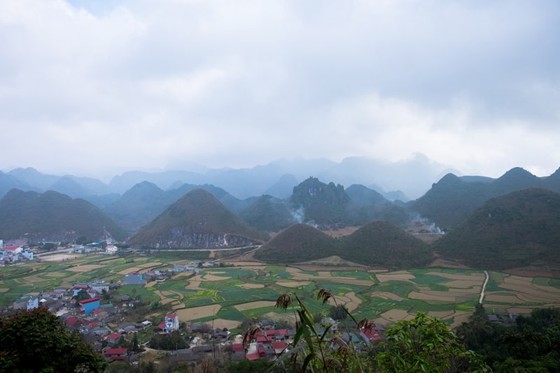 Montagne jumelle de Quan Ba, Ha Giang Montagne jumelle de Quan Ba, Ha Giang