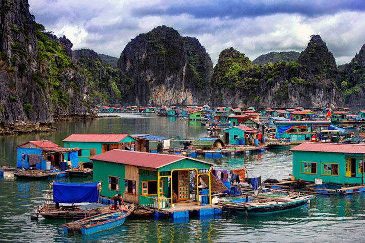 Village des pêcheurs de Vung Vieng 